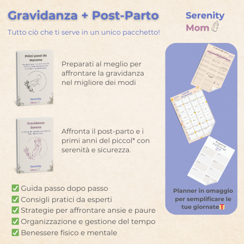 Serenity Mom | Il Supporto che Ogni Neomamma dovrebbe avere | Percorso completo